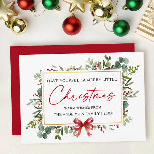 Cartes Pour Fêtes Annuelles Encre de calligraphie Stylo Aquarelle Verdure Ruba