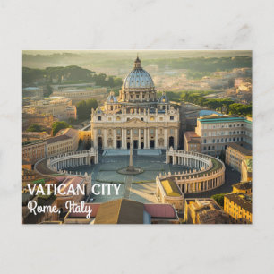 Cartes Pour Fêtes Annuelles Endroits paisibles à Vatican, Italie que vous aime