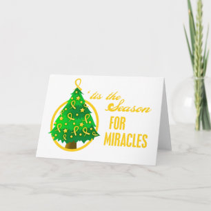 Cartes Pour Fêtes Annuelles Enfance Cancer Miracles de Noël