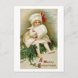 Cartes Pour Fêtes Annuelles Enfant avec muff