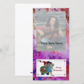 CARTES POUR FÊTES ANNUELLES ENFANTS AVEC CADEAUX DE NOËL (Devant / Derrière)