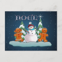 ENFANTS de BONHOMME DE NEIGE et de PAIN D'ÉPICE