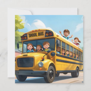 Cartes Pour Fêtes Annuelles Enfants de l'école