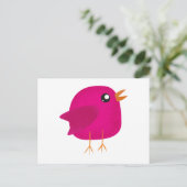 Cartes Pour Fêtes Annuelles Enfants mignonette birdy (Debout devant)