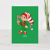 Cartes Pour Fêtes Annuelles Enfants NOËL Père Noël pour garçon ou fille (Dos)
