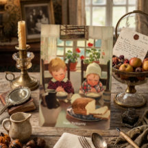 Enfants reconnaissants de style vintage Joyeux Tha
