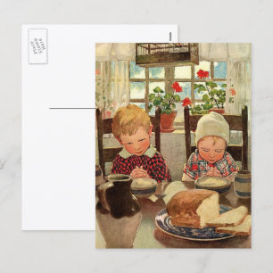 Cartes Pour Fêtes Annuelles Enfants reconnaissants par Jessie Willcox Smith