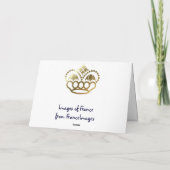 Cartes Pour Fêtes Annuelles Enjoy a snowy Christmas in the French alps 1 (Dos)