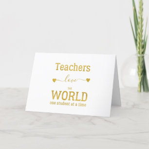 Cartes Pour Fêtes Annuelles Enseignants Heureuse Sainte-Valentin citation écri