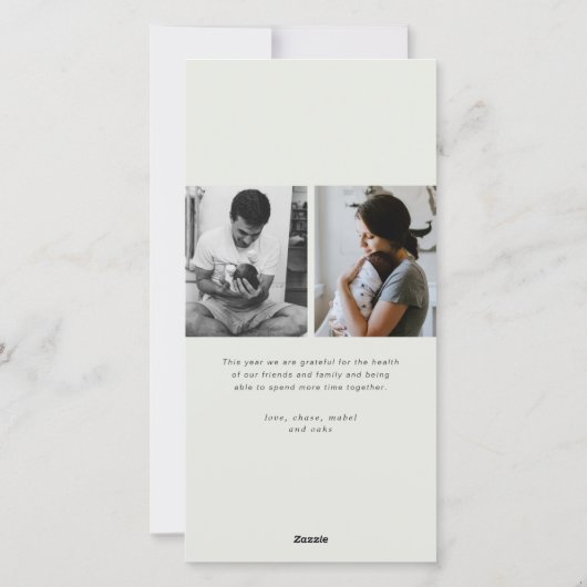 Cartes Pour Fêtes Annuelles Ensemble est notre endroit préféré 3 Photo (Dos)