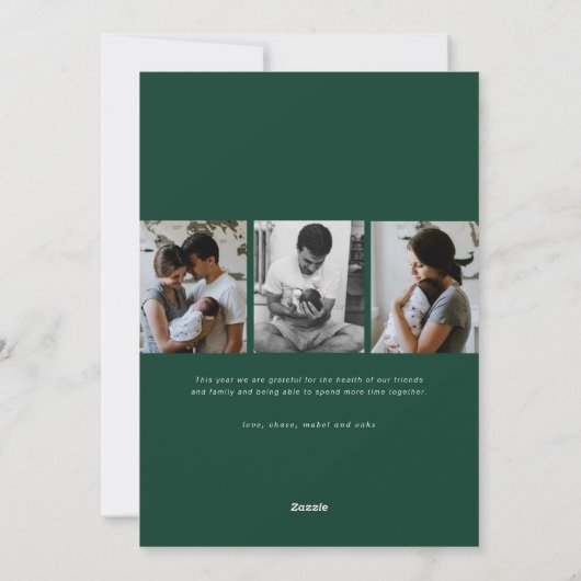 Cartes Pour Fêtes Annuelles Ensemble, notre lieu préféré 4 Photo (Dos)