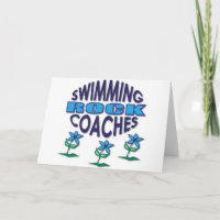 Entraîneurs de natation Cadeaux de roche