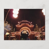 Cartes Pour Fêtes Annuelles Entrée Tivoli Noël Copenhague Danemark (Devant)