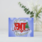 Cartes Pour Fêtes Annuelles ENVOI CHRISTMAS Otolaryngologue EAR NEZ THROAT (Debout devant)