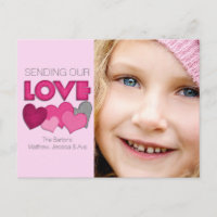 Envoyer notre amour Photo personnalisée Saint Vale