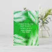 Cartes Pour Fêtes Annuelles Envoyer par texte Palm éthiopien dimanche Hossana (Debout devant)