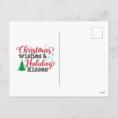 Cartes Pour Fêtes Annuelles Ephemera Deck the Hall Christmas Carol Script (Dos)