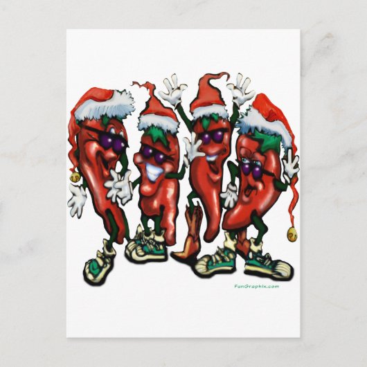 Cartes Pour Fêtes Annuelles Épices de Noël (Devant)