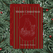 Cartes Pour Fêtes Annuelles Equestrian Christmas Card