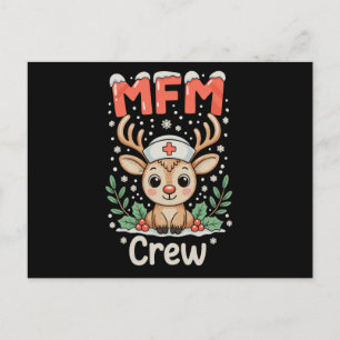 Cartes Pour Fêtes Annuelles Équipe d'infirmières MFM rennes Noël Xmas vacances