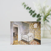 Cartes Pour Fêtes Annuelles Eric Ravilit art, Le Bedstead (Debout devant)