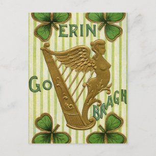 Cartes Pour Fêtes Annuelles Erin Go Bragh St. Patrick's Day
