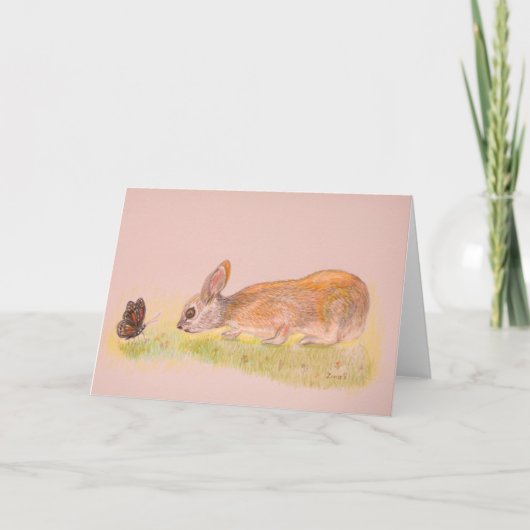Cartes Pour Fêtes Annuelles Es-tu le lapin de Pâques ? (Devant)