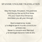 Cartes Pour Fêtes Annuelles Espagnol Guadalupe Noël Pointsettia