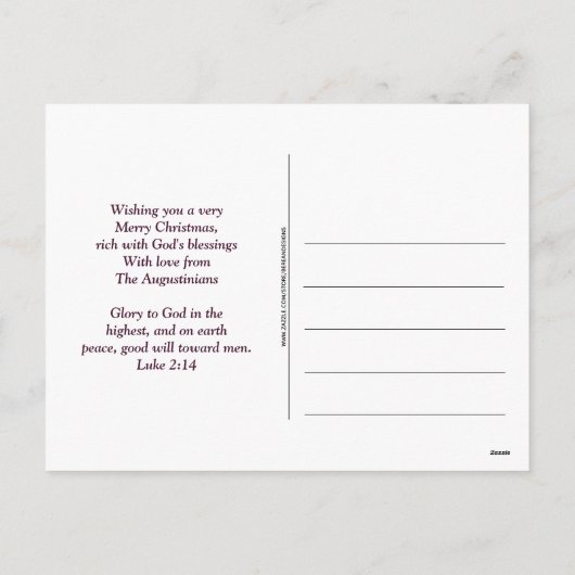 Cartes Pour Fêtes Annuelles ESPOIR FOI AMOUR Parties scintillant chrétienne No (Dos)