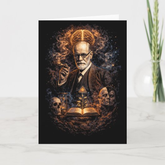 Cartes Pour Fêtes Annuelles Esprit de Feu (Devant)