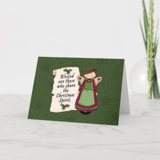 Cartes Pour Fêtes Annuelles Esprit de Noël