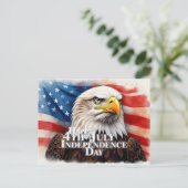Cartes Pour Fêtes Annuelles Esprit d'indépendance (Debout devant)