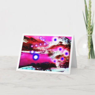 Cartes Pour Fêtes Annuelles Esprits de lune bleue
