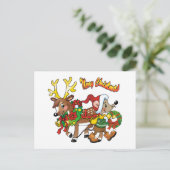 Cartes Pour Fêtes Annuelles Esprits de Noël (Debout devant)