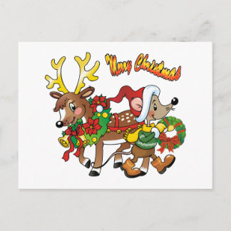 Cartes Pour Fêtes Annuelles Esprits de Noël