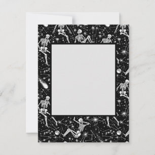 Cartes Pour Fêtes Annuelles Esquisses dans l'espace arrière - plan