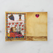 CARTES POUR FÊTES ANNUELLES ETERNAL LOVE VALENTINE'S DAY PARCHMENT MONOGRAM (Intérieur)