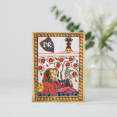 CARTES POUR FÊTES ANNUELLES ETERNAL LOVE VALENTINE'S DAY PARCHMENT MONOGRAM (Debout devant)