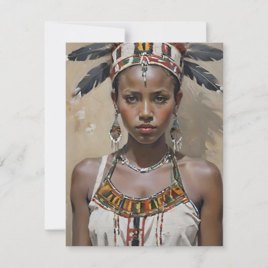 Cartes Pour Fêtes Annuelles Ethiopienne C (Devant)