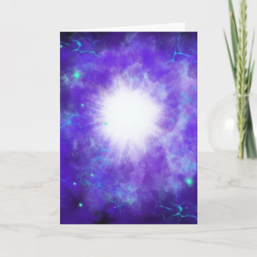 Cartes Pour Fêtes Annuelles Étoile de Bethléem (Devant)