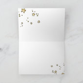 Cartes Pour Fêtes Annuelles Étoile de Jingle (Intérieur)