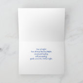 Cartes Pour Fêtes Annuelles Étoile de merveille (Intérieur)