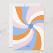 Cartes Pour Fêtes Annuelles Etoile de tournesol moderne de David HAPPY HANOUKK (Dos)