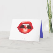 Cartes Pour Fêtes Annuelles étoile filante COM-rencontrée (Dos)