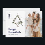 Cartes Pour Fêtes Annuelles Étoile minimaliste bleue aquarelle Hanukkah 2021<br><div class="desc">© Gorjo Designs. Réalisé pour vous via la plateforme Zazzle.

// Besoin d'aide pour personnaliser votre design ? Vous avez d'autres idées ? N'hésitez pas à me contacter (Zoe) directement via le bouton de contact ci-dessous.</div>