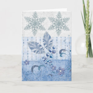 Cartes Pour Fêtes Annuelles étoiles de parties scintillant