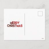 Cartes Pour Fêtes Annuelles Étoiles dorées, ornements, Joyeux Noël (Dos)