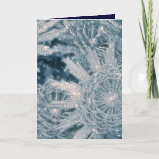 Cartes Pour Fêtes Annuelles étoiles Icey (Devant)