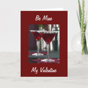 CARTES POUR FÊTES ANNUELLES ÊTRE MINE VALENTINE TOAST