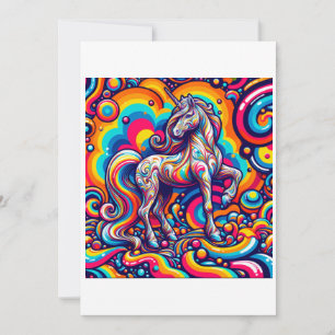 Cartes Pour Fêtes Annuelles Étude Unicorn E - Imaginaire AI